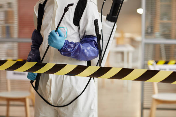 Professional Blood Cleanup technician working in Weston, NE